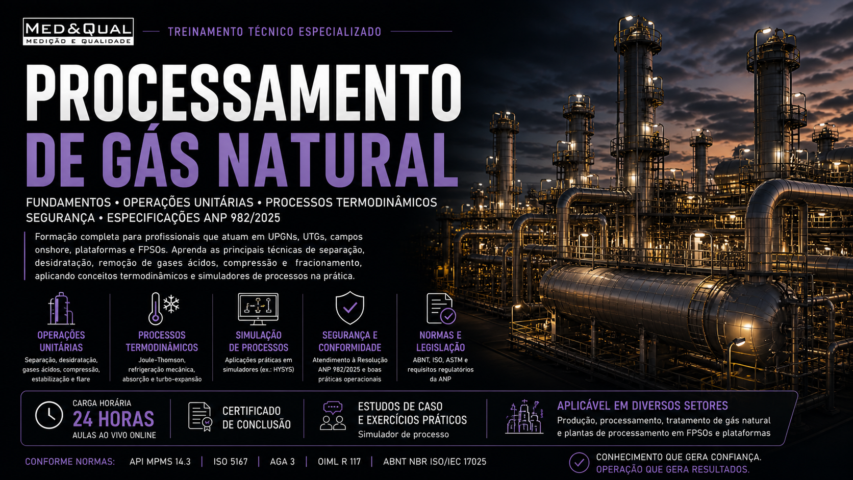Treinamento Processamento de Gás Natural